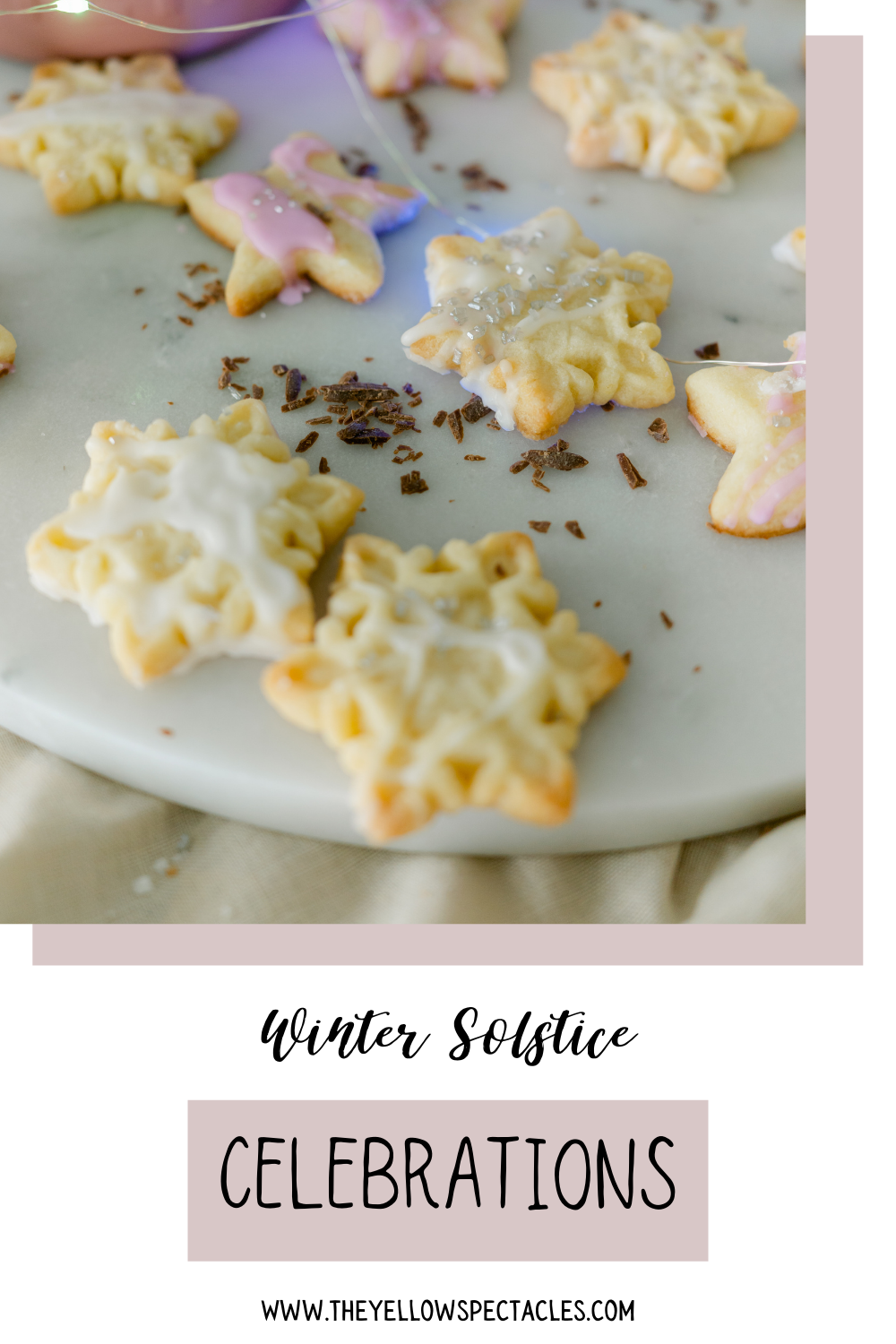 snowflake cookies