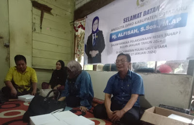 Anggota DPRD Kotabaru Dari Partai Nasdem Reses di Desa Gunung Ulin