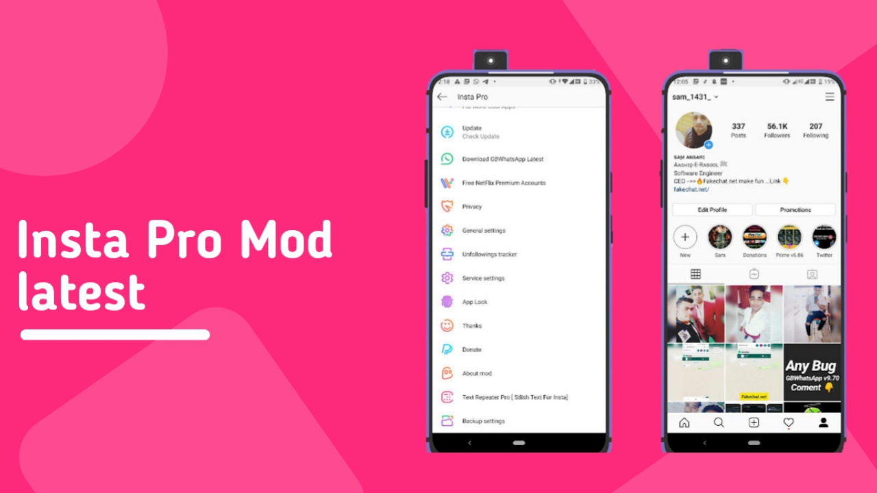 Download Insta Pro Mod apk Terbaru 2021