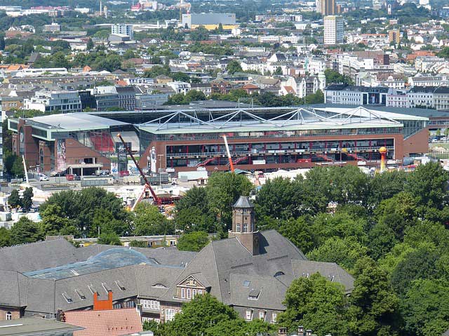 Hamburg Stadium.