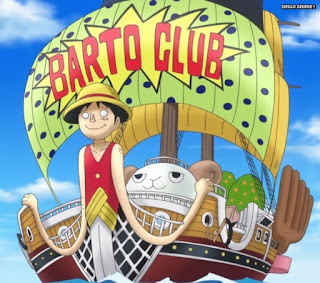 ワンピースアニメ バルトクラブ バルトロメオ 船 ゴーイングルフィセンパイ号 | ONE PIECE Going Luffy senpai