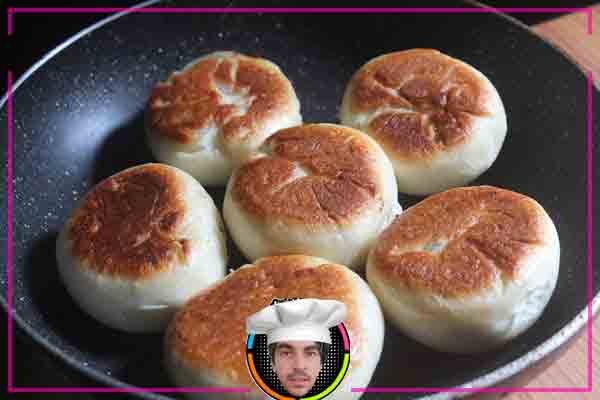 طريقة عمل خبزة همبرغر بدون فرن