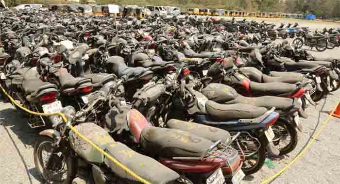 Hyderabad City Police gets Rs.51.7 lakh from auction of abandoned, seized vehicles, Hyderabad, News, Police, Vehicles, Auction, Inauguration, National