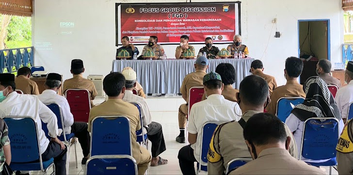 Kepolisian, TNI dan Pemerintah, Gelar Konsolidasi Penguatan Wawasan Kebangsaan di Maros 