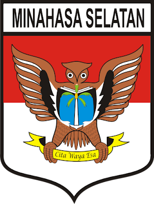 Logo / Lambang Kabupaten Minahasa Selatan - Latar (Background) Putih & Transparent (PNG)