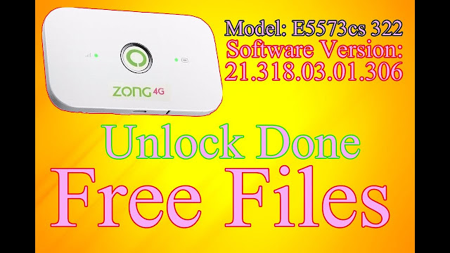 How to Unlock Zong (Huawei) E5573Cs-322 21.323.01.00.306