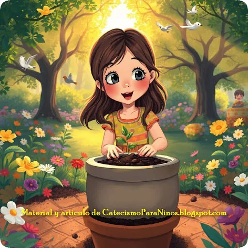 Recursos de catequesis para niños de 3 a 10 años sobre todas las Parábolas de Jesús con cuentos infantiles con emojis, info super completa y muchísimo más - Material y articulo de CatecismoParaNinos.blogspot.com