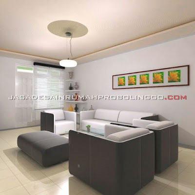 Desain Interior Ruang Tamu Probolinggo