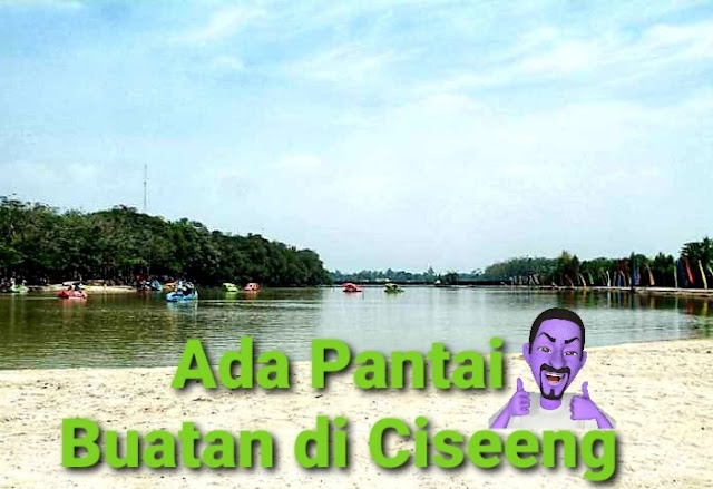 Tempat Wisata Pantai Buatan di Ciseeng