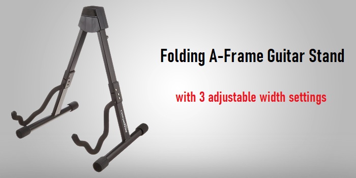 Amazon Basics Folding A-Frame Guitar Stand