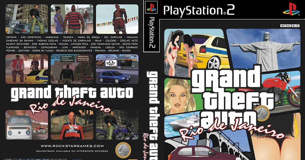 Download GTA Rio de Janeiro Brasil ISO PS2 Grátis