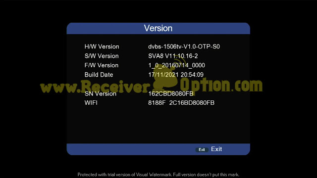 SUPER GOLD SG-6666 V2 V3 BUILT IN WIFI 1506TV 512 4M NEW SOFTWARE WITH DVB FINDER OPTION 17 NOVEMBER 2021