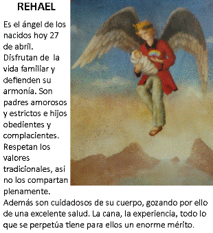 ÁNGEL DEL DÍA