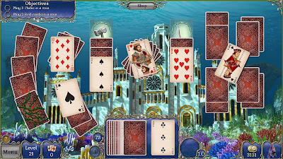 Jewel Match Atlantis Solitaire 3 - Collector's Edition game screenshot