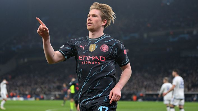 Kevin De Bruyne tampil luar biasa untuk Manchester City saat melawan FC Copenhagen