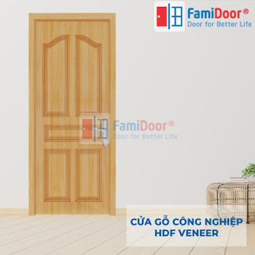 Cửa gỗ HDF veneer 5A-ash