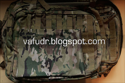 Mesh-veil on a 5.11 tactical RUSH72™ Backpack with authentic Multicam