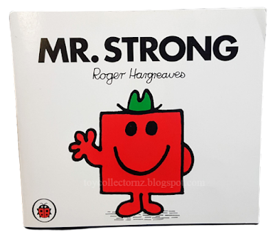 McDonalds Mr Men Little Miss Happy Meal Books 2021 Australia and New Zealand Mr Strong Book