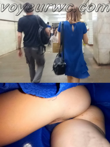 Upskirts 4728-4735 (Secretly taking an upskirt video of beautiful women on escalator)