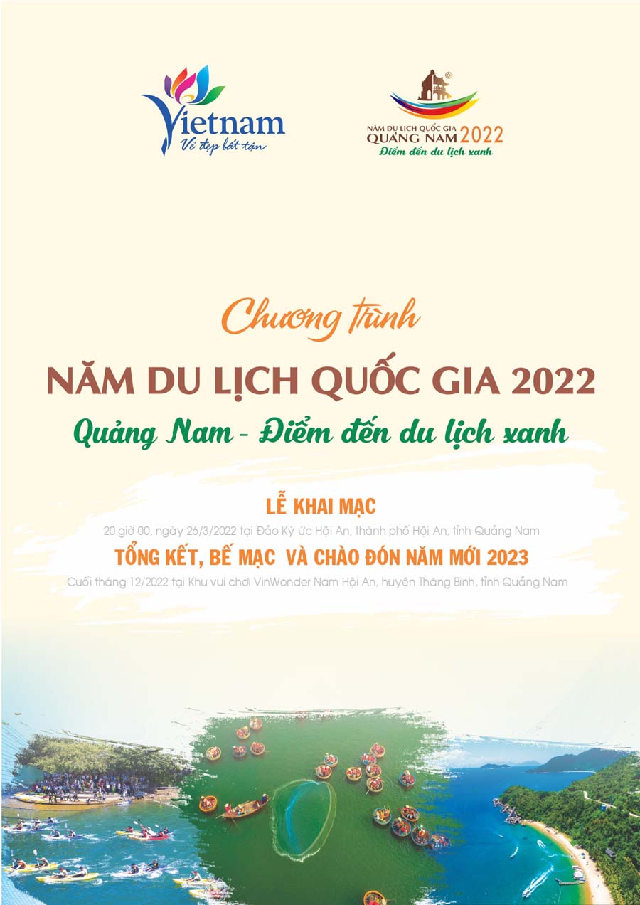 Chương trình năm du lịch quốc gia 2022 tại Quảng Nam