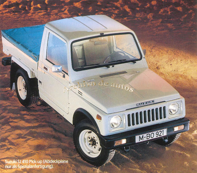 Archivo de autos: Suzuki SJ 410 Pick-up 1983