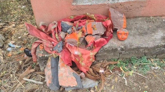 शिवरीनारायण में हनुमान की मूर्ति को तोड़कर डाला नहर में, 2 आरोपी गिरफ्तार 1 फरार