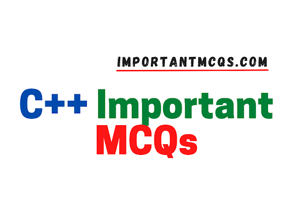 C++ MCQs With Answer