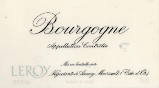 Bourgogne Blanc(Regionales)　1996’