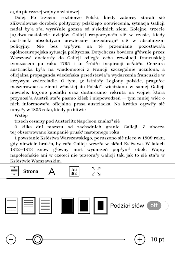 PocketBook InkPad Lite – błędne wyświetlanie znaków w pliku TXT