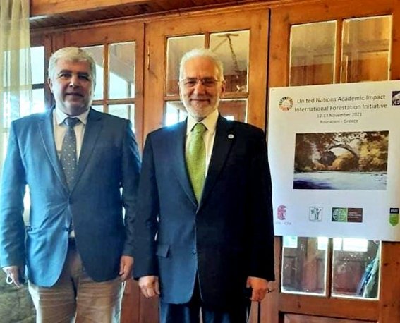 Στο διεθνές συνέδριο "International Forestation Initiative” συμμετείχε ο Δήμαρχος Πρέβεζας Ν. Γεωργάκος