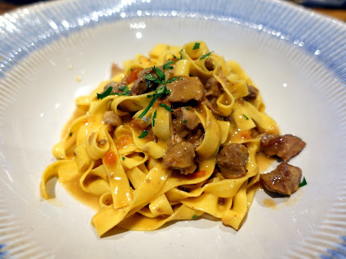 Restaurant Etna, modern fusion Italian restaurant Electric Road Tin Hau HK - Duck ragout tagliatelle