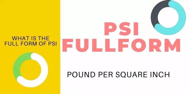 PSI Full Form