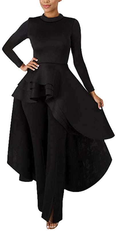 Discount Black Peplum Dresses
