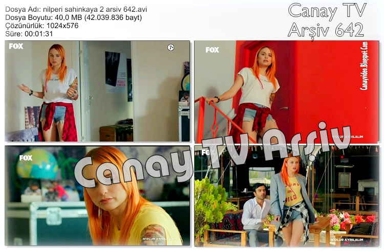 Canay TV Nilperi Şahinkaya Kot Şort Arşiv Video