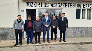 Kaymakam Turan, İlçe İnsan Hakları Kurulu üyeleriyle Bozkır Postasını ziyaret etti.