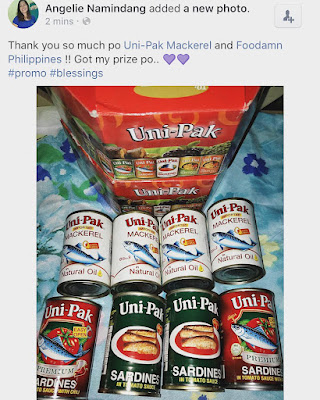 foodamn ph giveaways with unipak