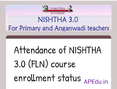 NISHTHA 3.0 FLN Course Enrollment Status.