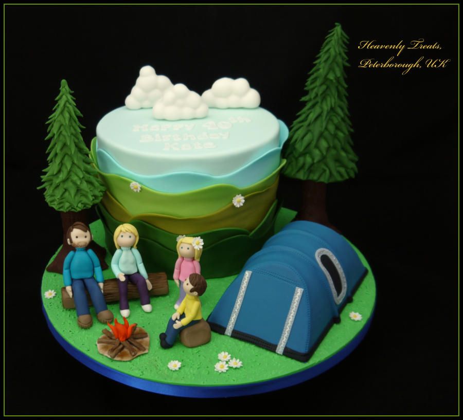 campsite cake