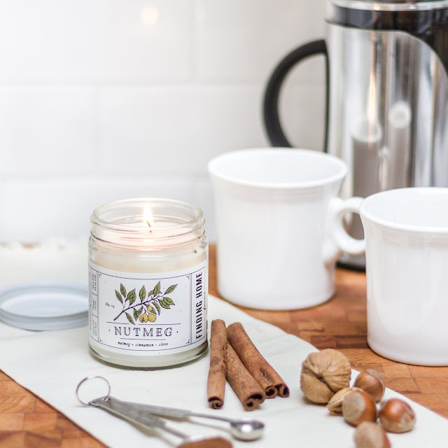 finding home farms nutmeg candle