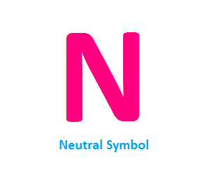 Neutral Symbol, symbol of neutral terminal