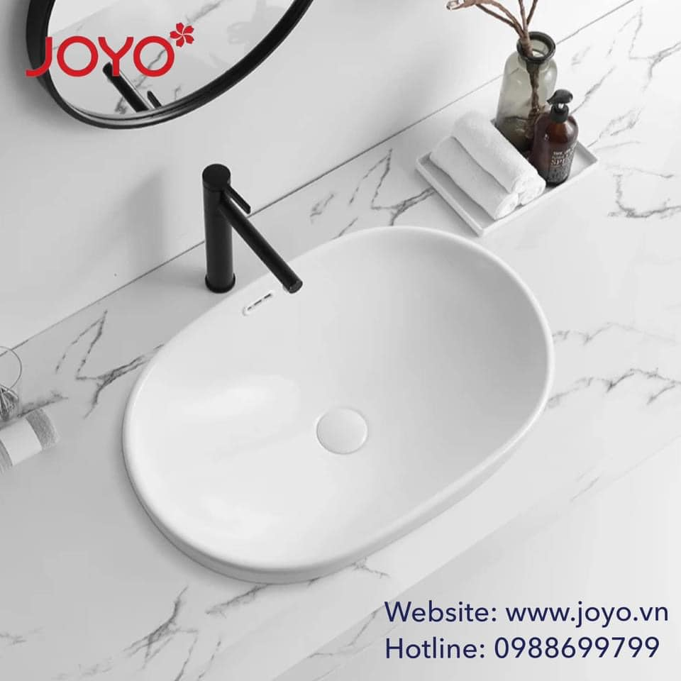 Chậu Lavabo bán âm JOYO