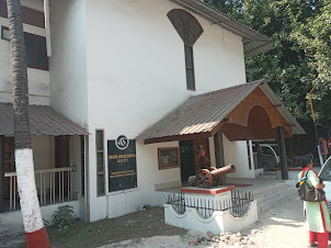 Golden Jubilee Museum building on Agatti Island.