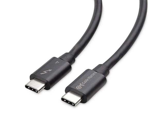 Cable Matters USB4 Thunderbolt 4 Cable (Active, 2m)