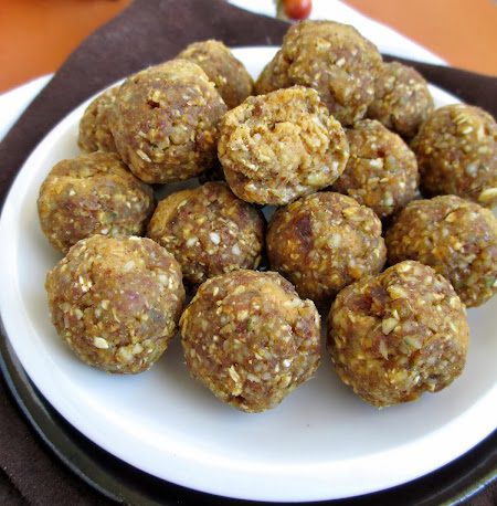 Pumpkin Stuffed Energy Balls Recipe