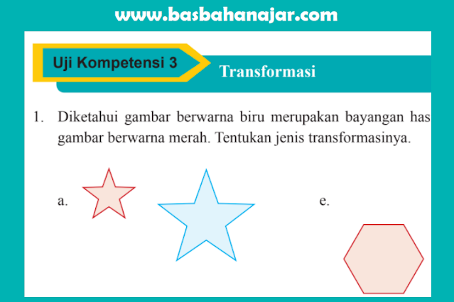 Kunci Jawaban MTK Kelas 9 Halaman 191 Uji Kompetensi 3