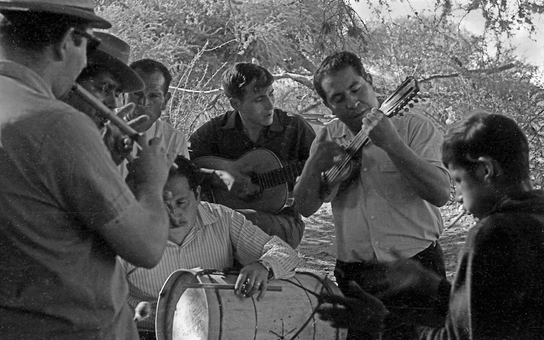 1970 Músicos en  Humauaca