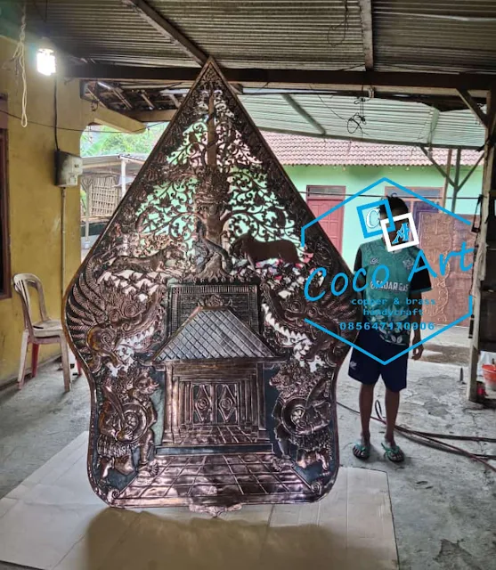 Coco Art Produk Terbaru Gunungan Wayang Kuningan Antique