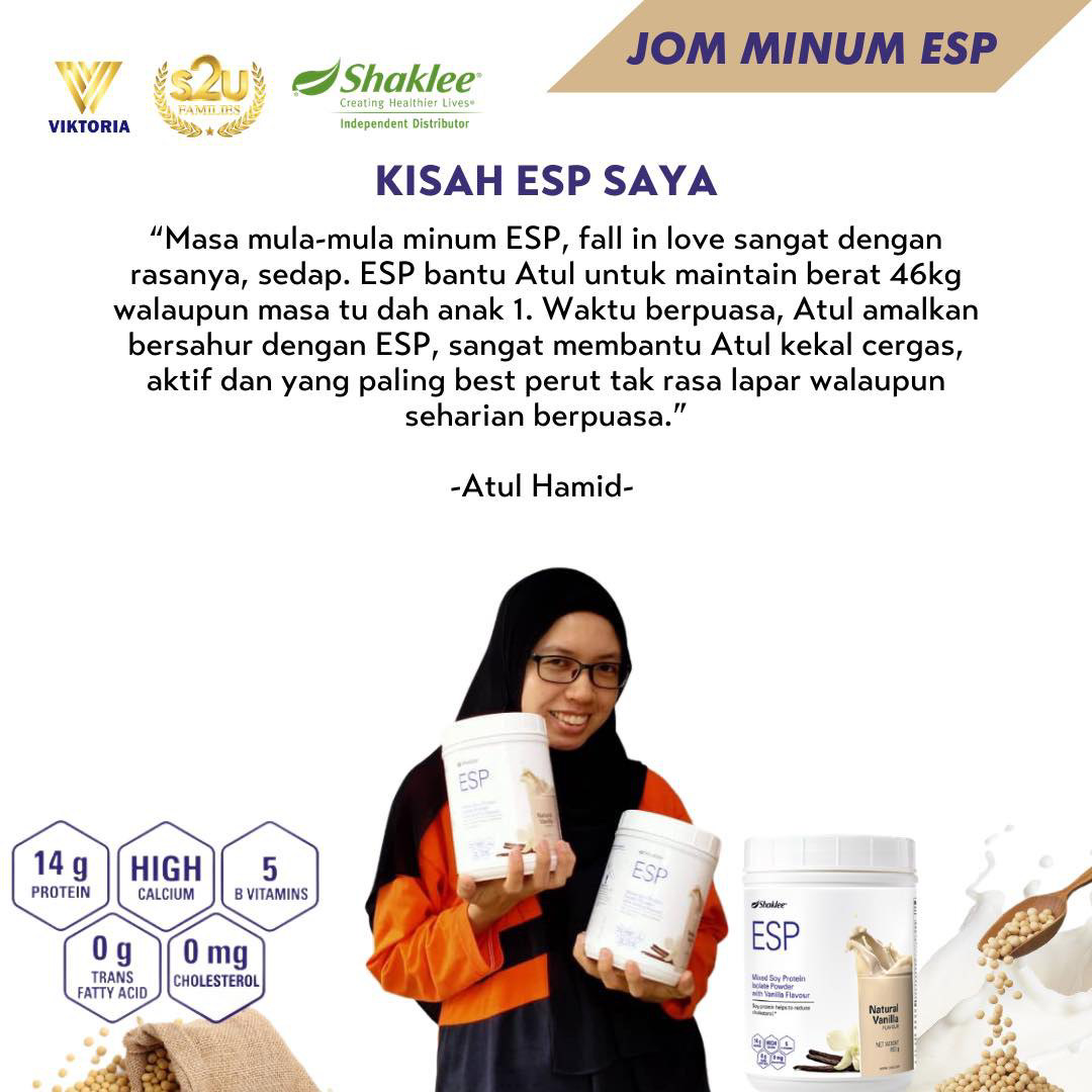 Testimoni ESP Shaklee