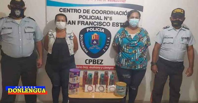 Dos Revolucionarias capturadas robando en una farmacia del Zulia