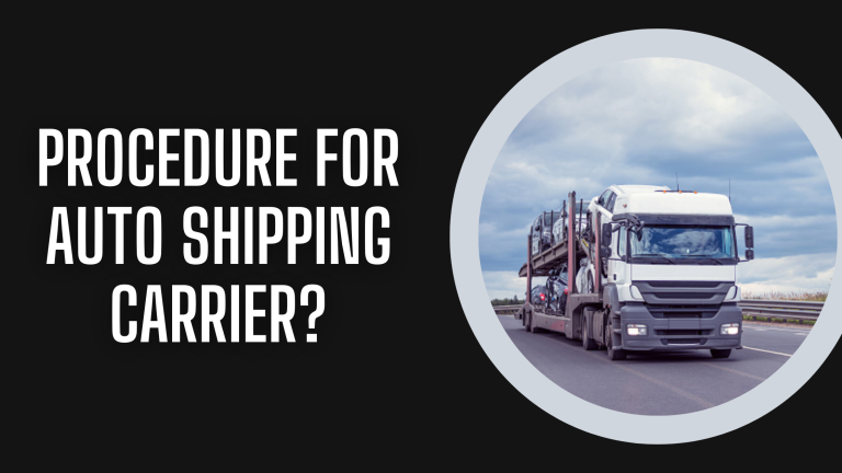 Auto Shipping carrier